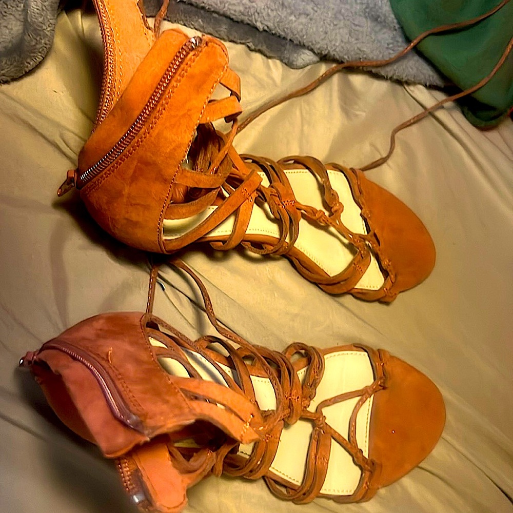 Forever 21 leather gladiator Sandler